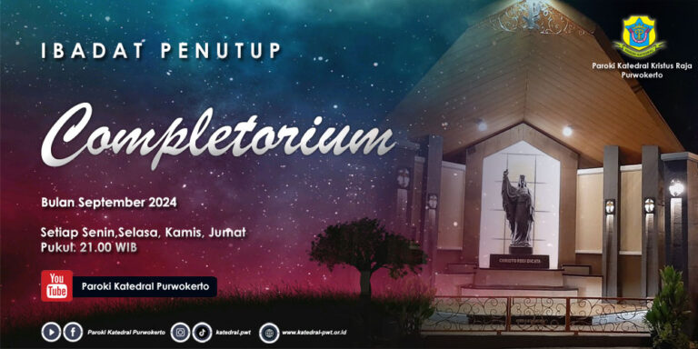 Completorium – Minggu IV September 2024