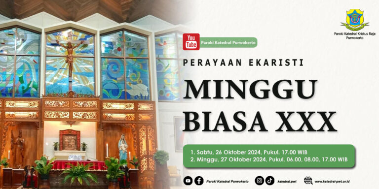 Misa Minggu Biasa XXX – Oktober 2024