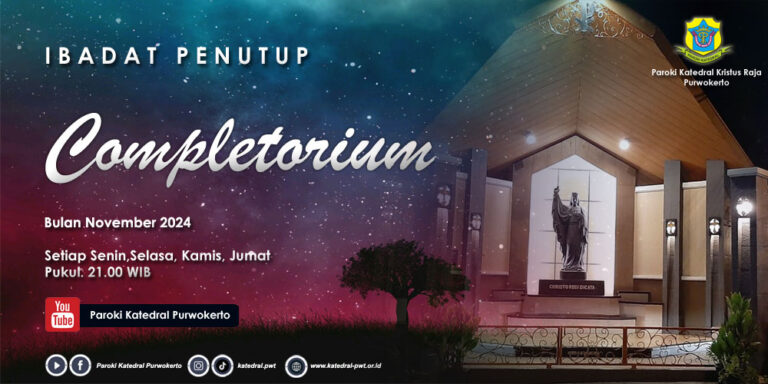 Completorium – Minggu II November 2024
