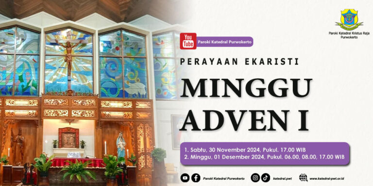 Misa Minggu Adven I – Desember 2024