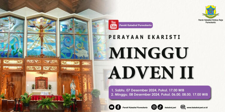 Misa Minggu Adven II – Desember 2024