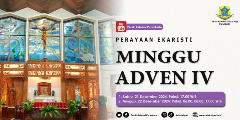 Misa Minggu Adven IV – Desember 2024