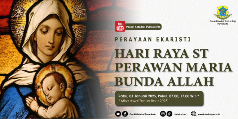 Misa HR St Perawan Bunda Allah – Januari 2025