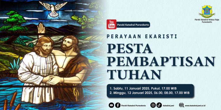 Misa Pesta Pembaptisan Tuhan – Januari 2025