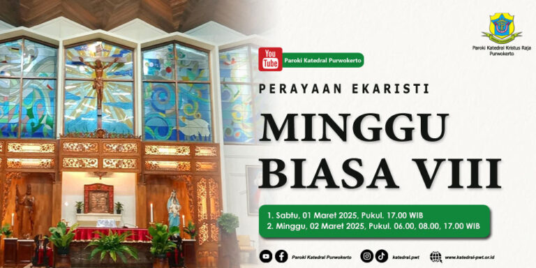 Misa Minggu Biasa VIII- Maret 2025