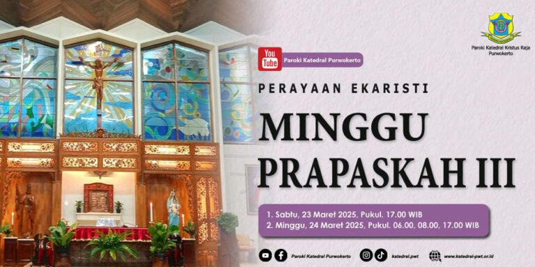 Misa Minggu Prapaskah III – Maret 2025