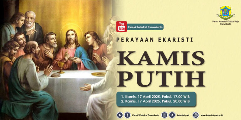 Misa Kamis Putih – April 2025