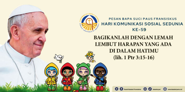Hari Komunikasi Sosial Sedunia Ke-59