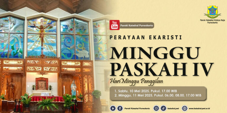 Misa Minggu Paskah IV- Mei 2025