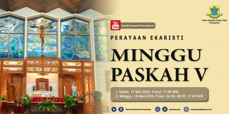 Misa Minggu Paskah V- Mei 2025