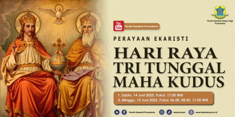 Misa Hari Raya Tritunggal Maha Kudus – Juni 2025