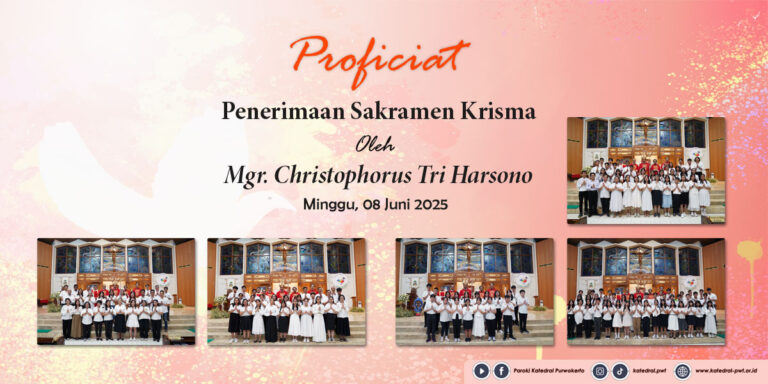 148 Umat Menerima Sakramen Krisma