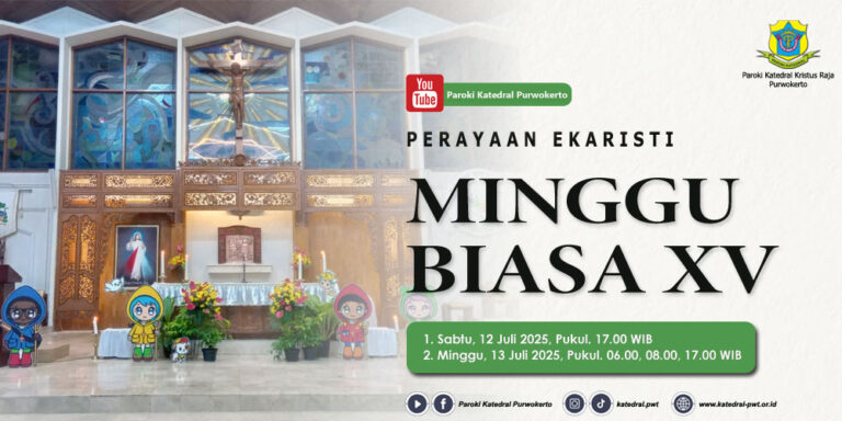 Misa Minggu Biasa XV – Juli 2025