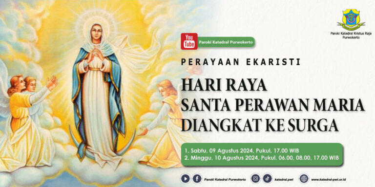 Misa Hari Raya Santa Perawan Maria Diangkat Ke Surga