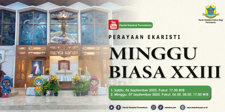 Misa Minggu Biasa XXIII – September 2025
