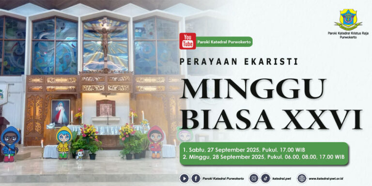 Misa Minggu Biasa XXVI – September 2025