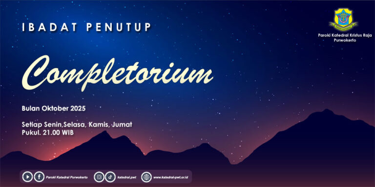 Completorium – Minggu IV November 2025