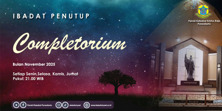 Completorium – Minggu III November 2025