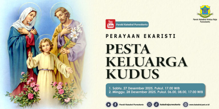 Misa Pesta Keluarga Kudus – Desember 2025