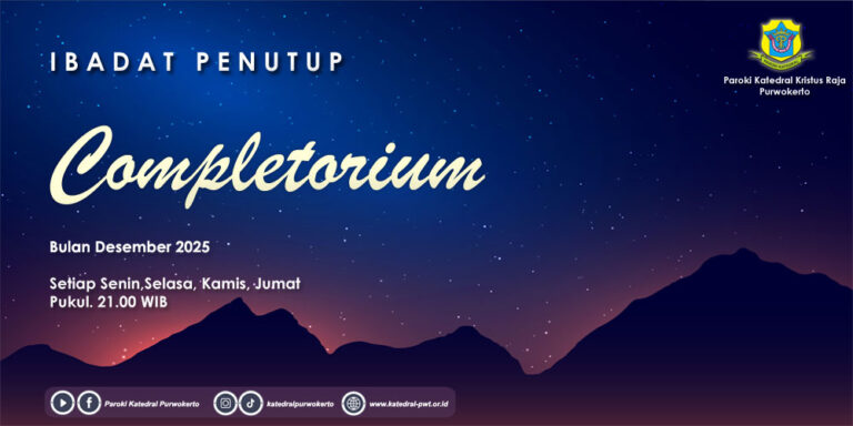 Completorium – Minggu V Desember 2025