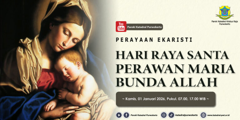 Misa Hari Raya St Perawan Maria Bunda Allah – Januari 2026