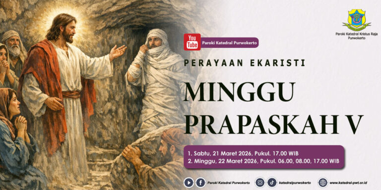 Misa Minggu Prapaskah V – Maret 2026