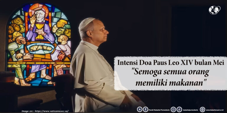 Intensi doa Paus bulan Mei: “Semoga semua orang memiliki makanan”