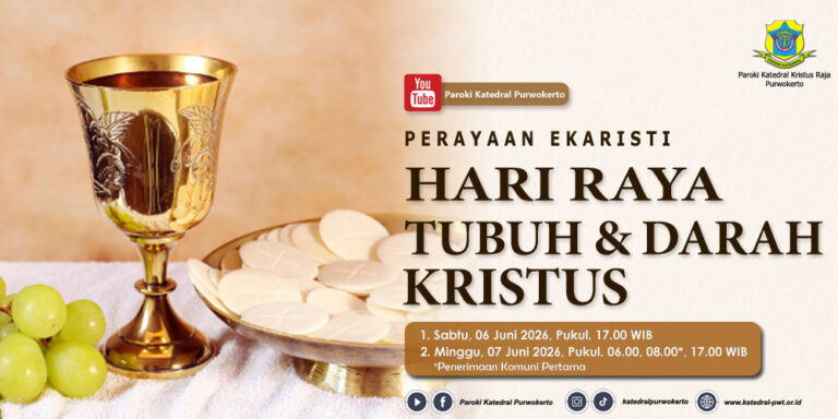 Misa Hari Raya Tubuh dan Darah Kristus – Juni 2026
