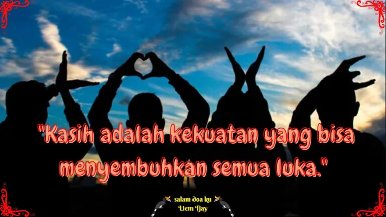 Mengasihi Allah Dan Sesama Seperti Mengasihi Diri Sendiri – 04 Juni 2026