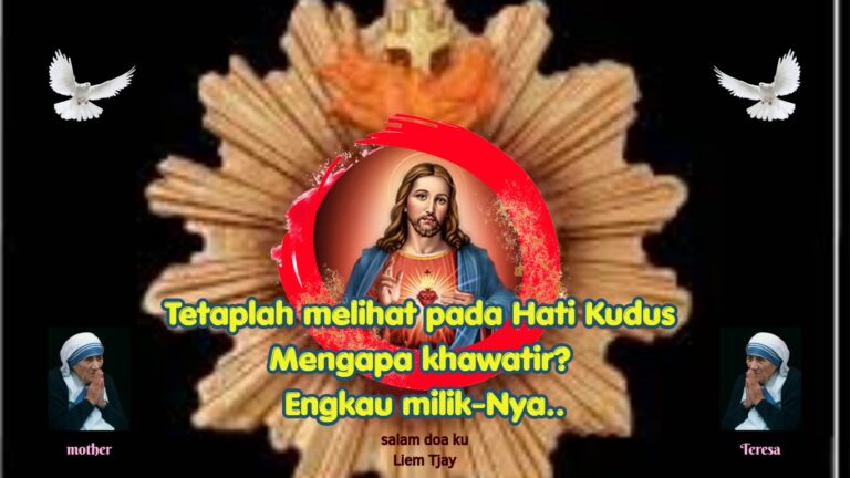 Hati Kudus Yesus: Lemah Lembut dan Rendah Hati – 12 Juni 2026