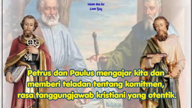 Dari Penyangkalan Menuju Batu Karang Iman – 29 Juni 2026