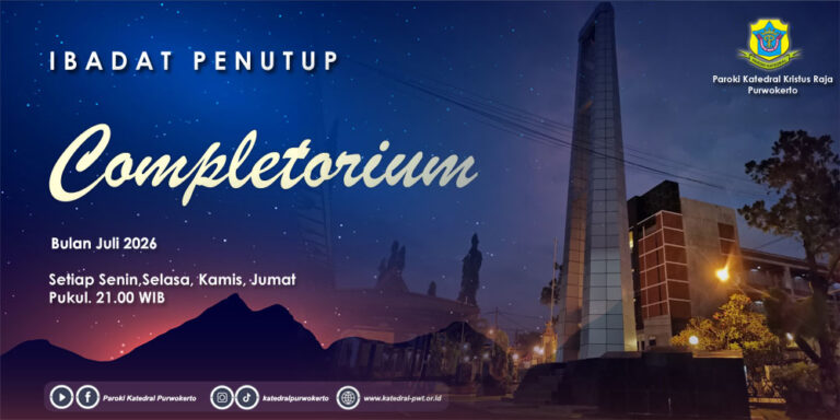 Completorium – Minggu I Juli 2026