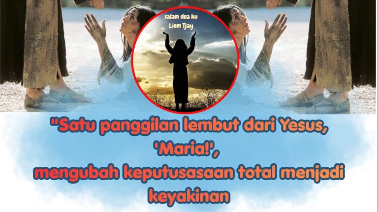 Air Mata yang berubah menjadi Sukacita Perjumpaan