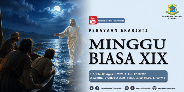 Misa Minggu Biasa XIX – Agustus 2026