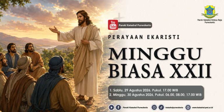 Misa Minggu Biasa XXII – Agustus 2026