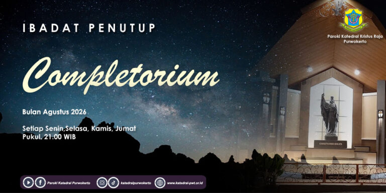 Completorium – Minggu I Agustus 2026