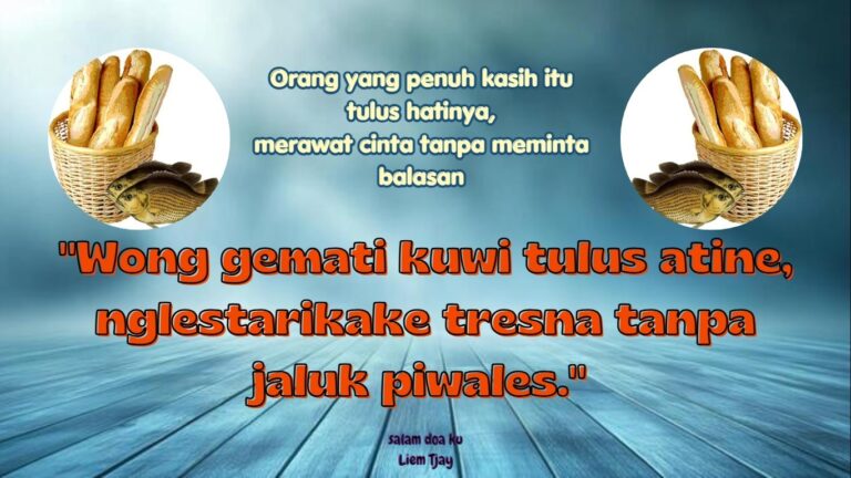 Allah Menggandakan Hati, Bukan Sekedar Roti