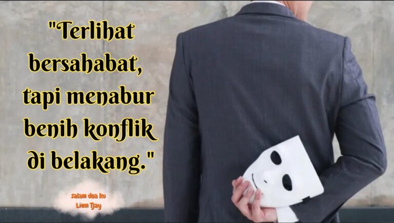 Bersinar di luar, Membusuk di dalam