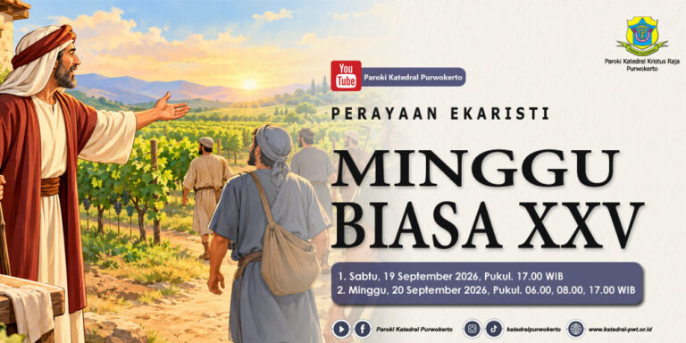 Misa Minggu Biasa XXV – September 2026