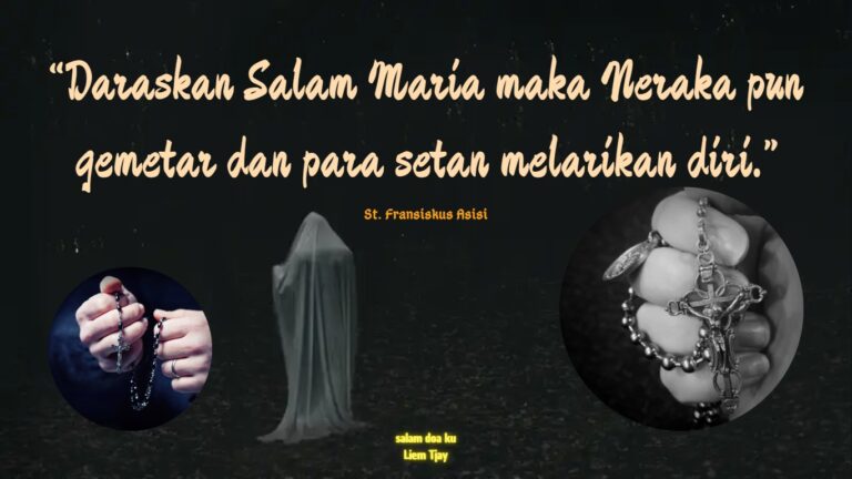 Diamlah dan keluarlah dari padanya