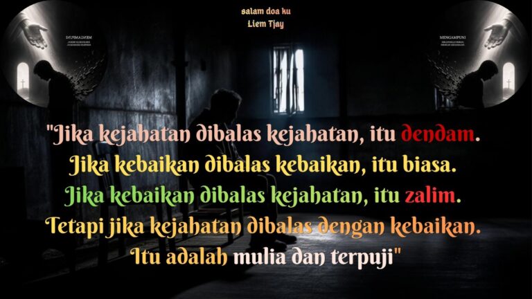 Ampunilah, Dan Engkau Akan Dibebaskan