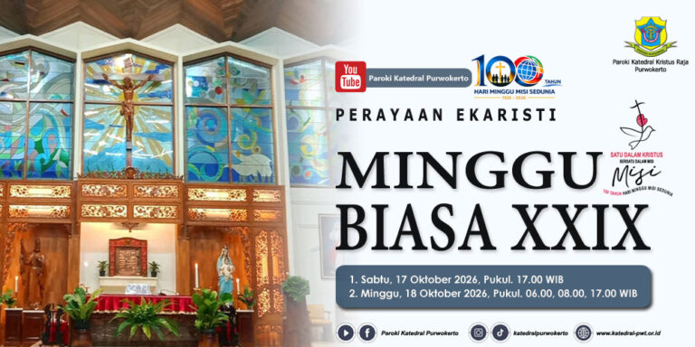 Misa Minggu Biasa XXIX – Oktober 2026